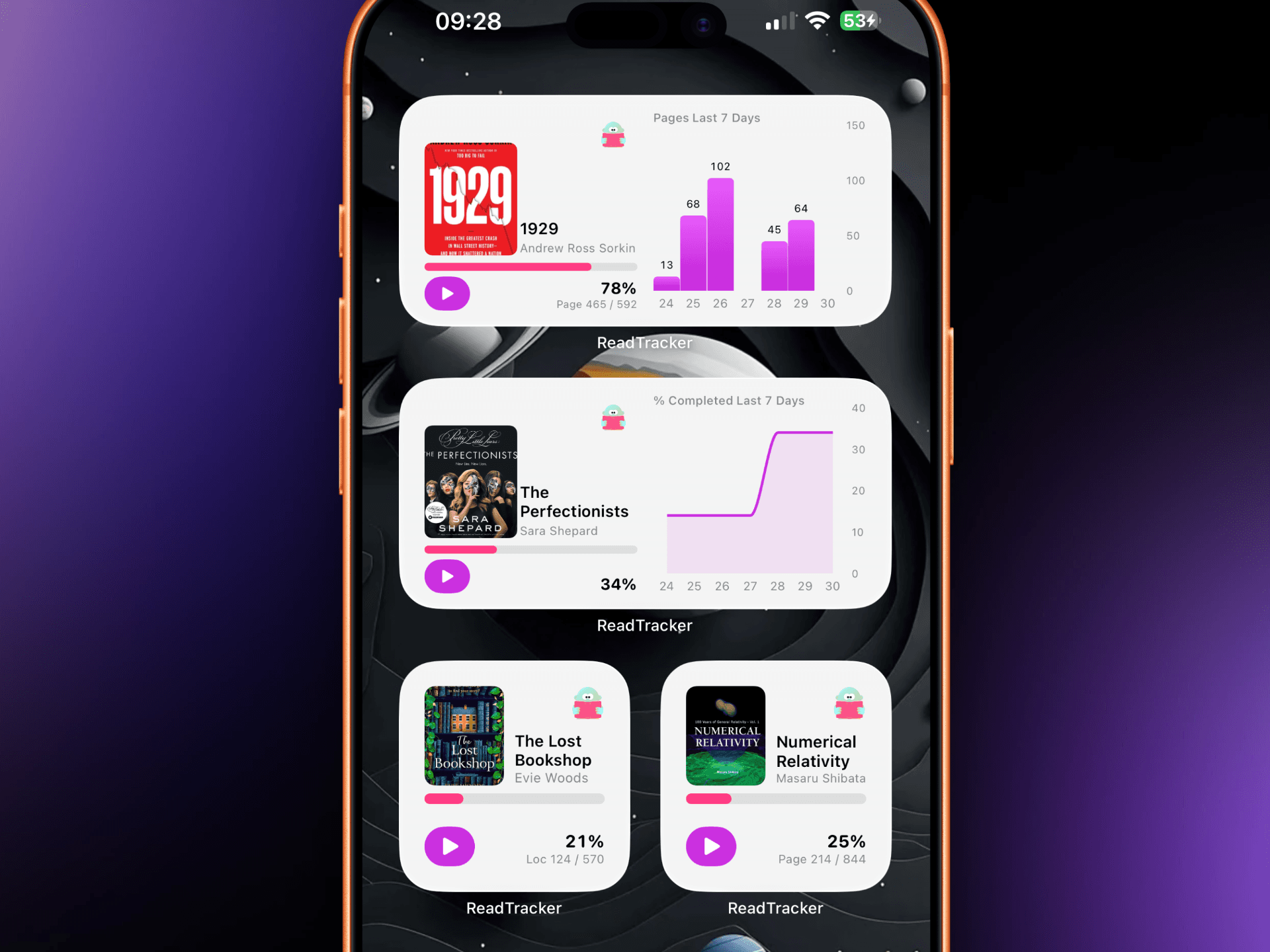 ReadTracker: TBR Book Tracking App